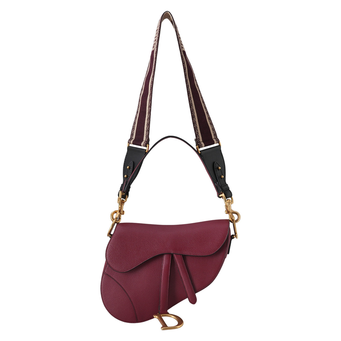 CHRISTIAN DIOR(USED)디올 새들 미디움 백 & 스트랩